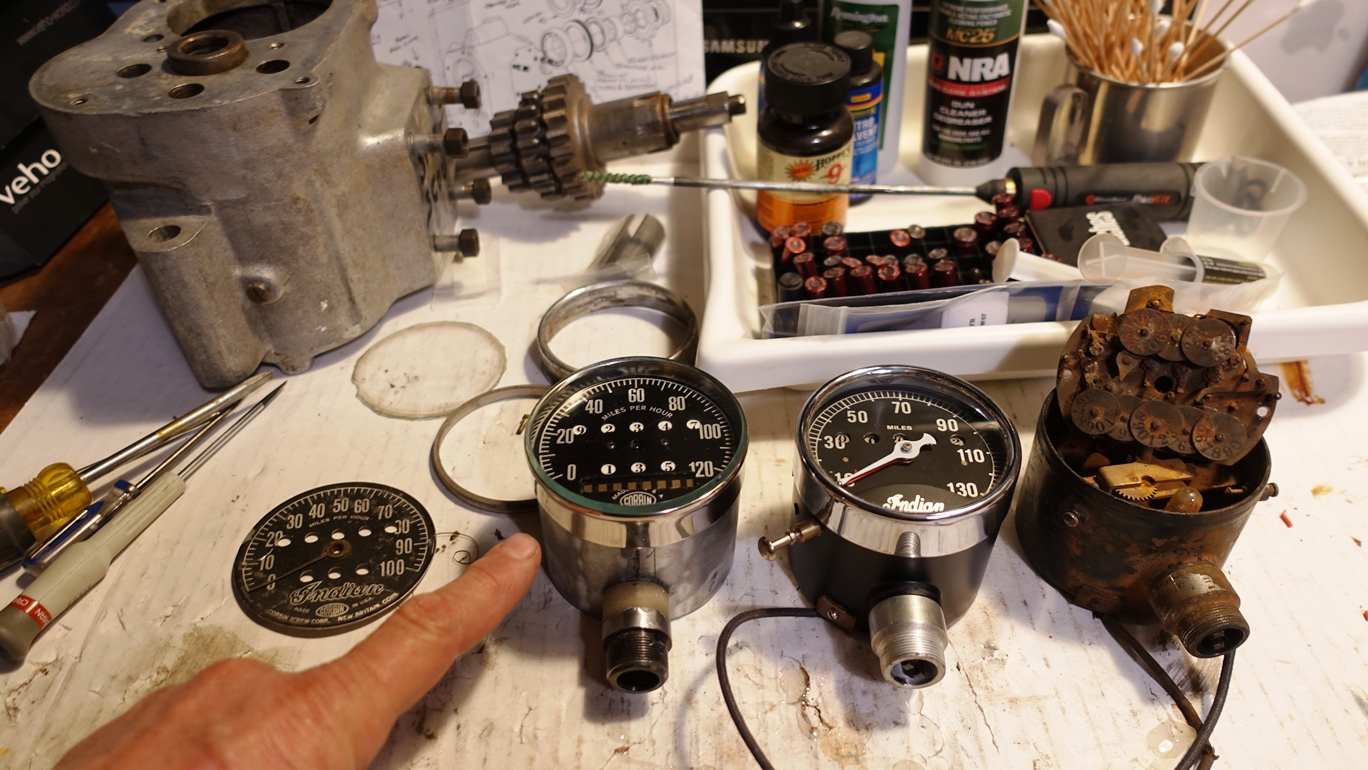 Bob's Indians BUILD A CORBIN "GPS" SPEEDOMETER