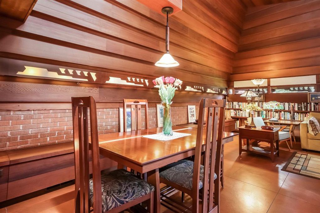 Haddock House for Sale Designed by Frank Lloyd Wright in 1939 Most