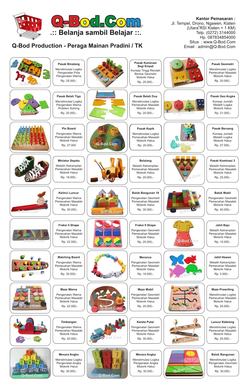 Contoh Mainan Anak Usia 2 Tahun - Mainan Toys