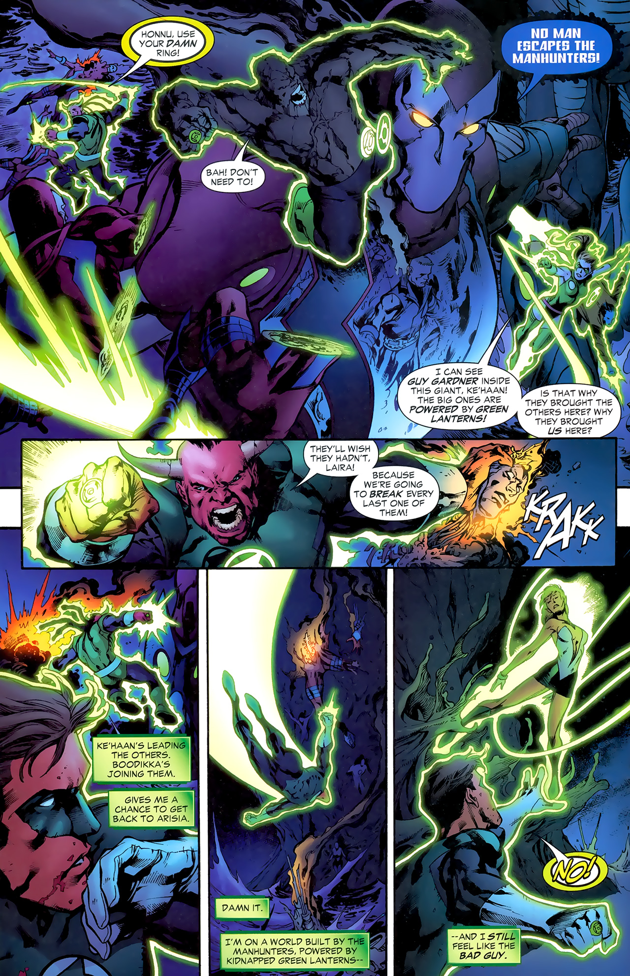 Read online Green Lantern (2005) comic -  Issue #13 - 5