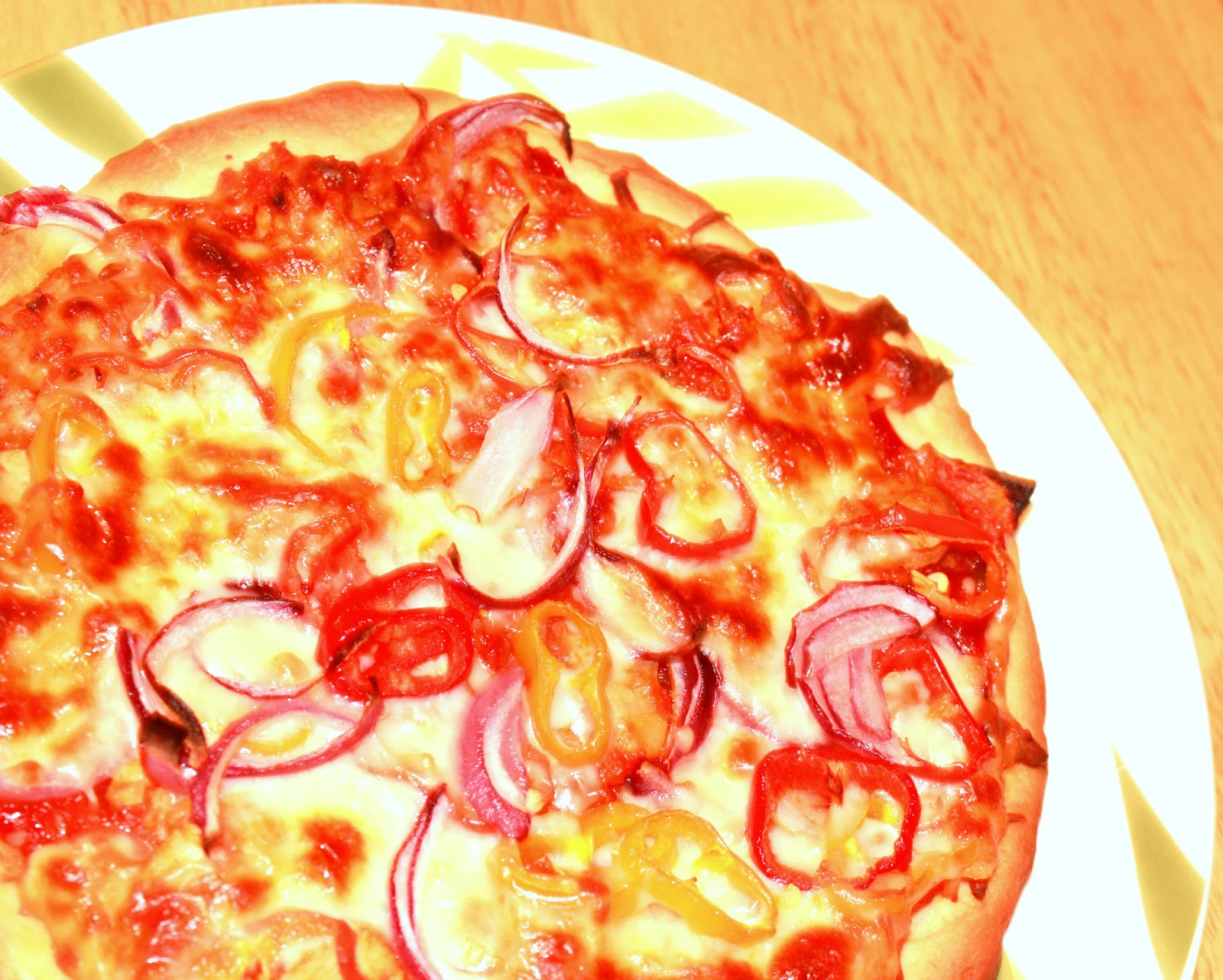 Cook Easy!! Indian Style Chicken Pizza