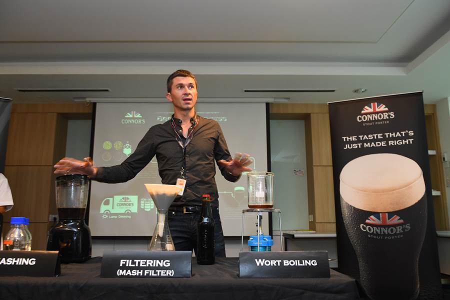 The Connor's Stout Porter Experience Brewery Tour