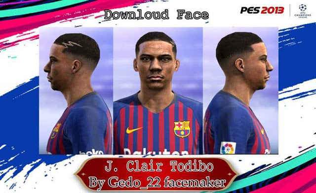Pes 2013 Faces Jean Clair Todibo Kazemario Evolution