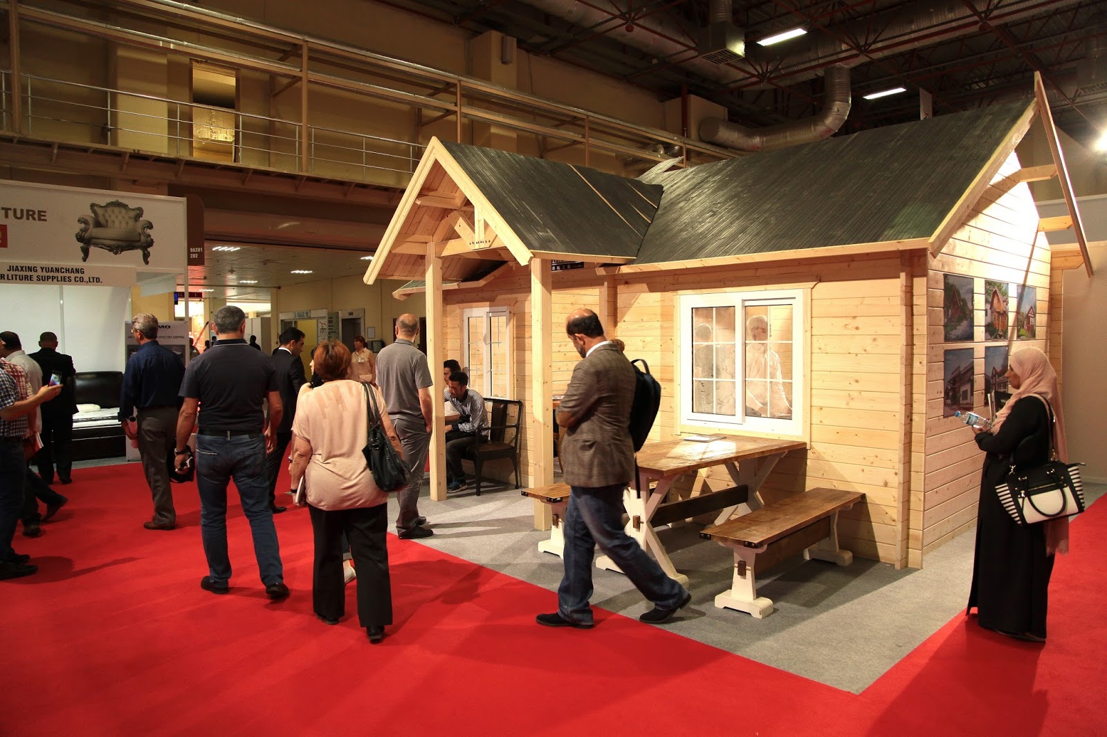 ÇİN MALI ÇAM EV İKİ SAATTE HAZIR Herşey Dahil