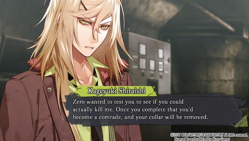 The Rat's Den VN Talk Collar x Malice Part 5 Kageyuki Shiraishi