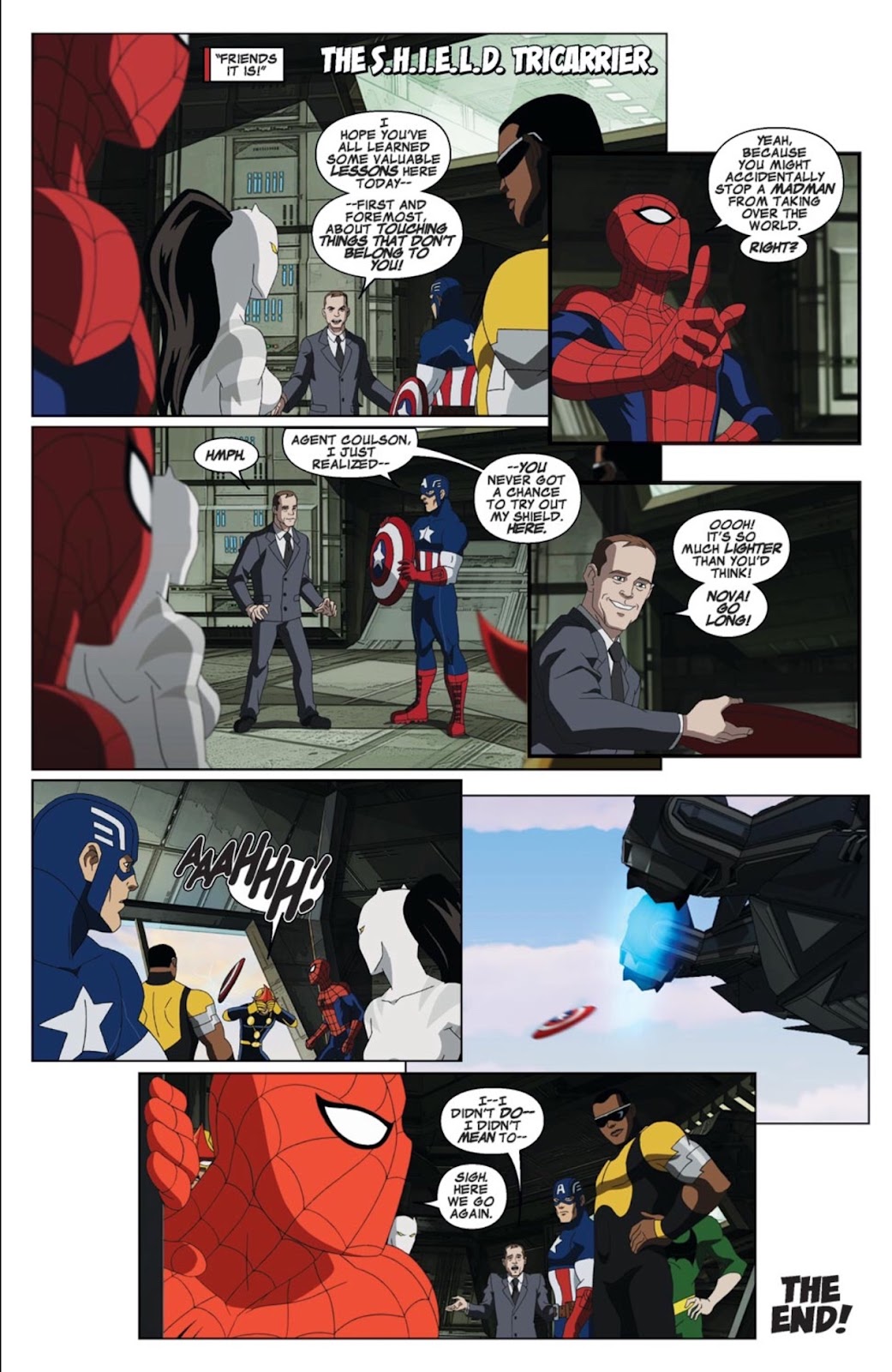 Marvel Universe Ultimate Spider-Man: Web Warriors issue 1 - Page 22