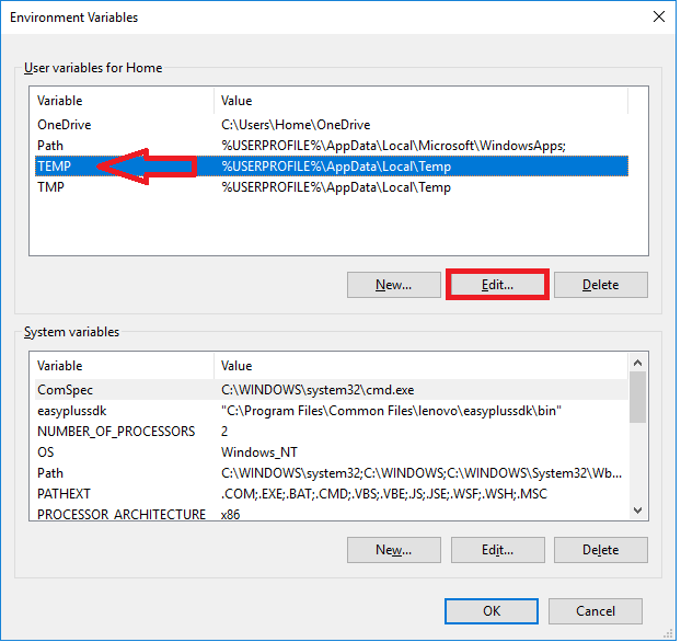 Learn New Things Make Space in C Drive Move Temp Folder to Other Drive