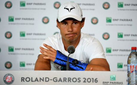 SỐC: Nadal xin rút lui khỏi Roland Garros - Ảnh 1 SOC: Nadal xin rut lui khoi Roland Garros - Anh 1