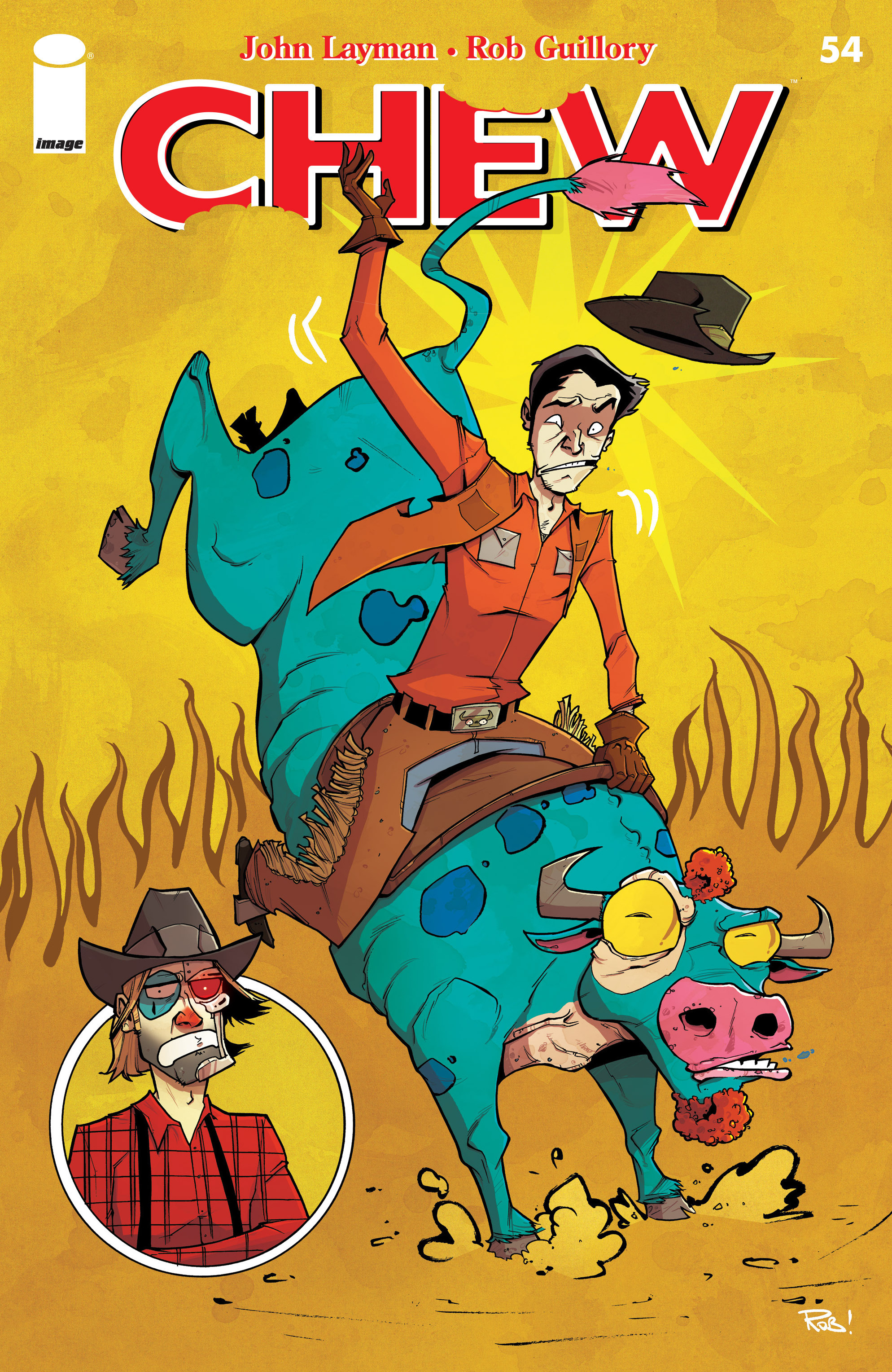 Read online Chew comic -  Issue #54 - 1