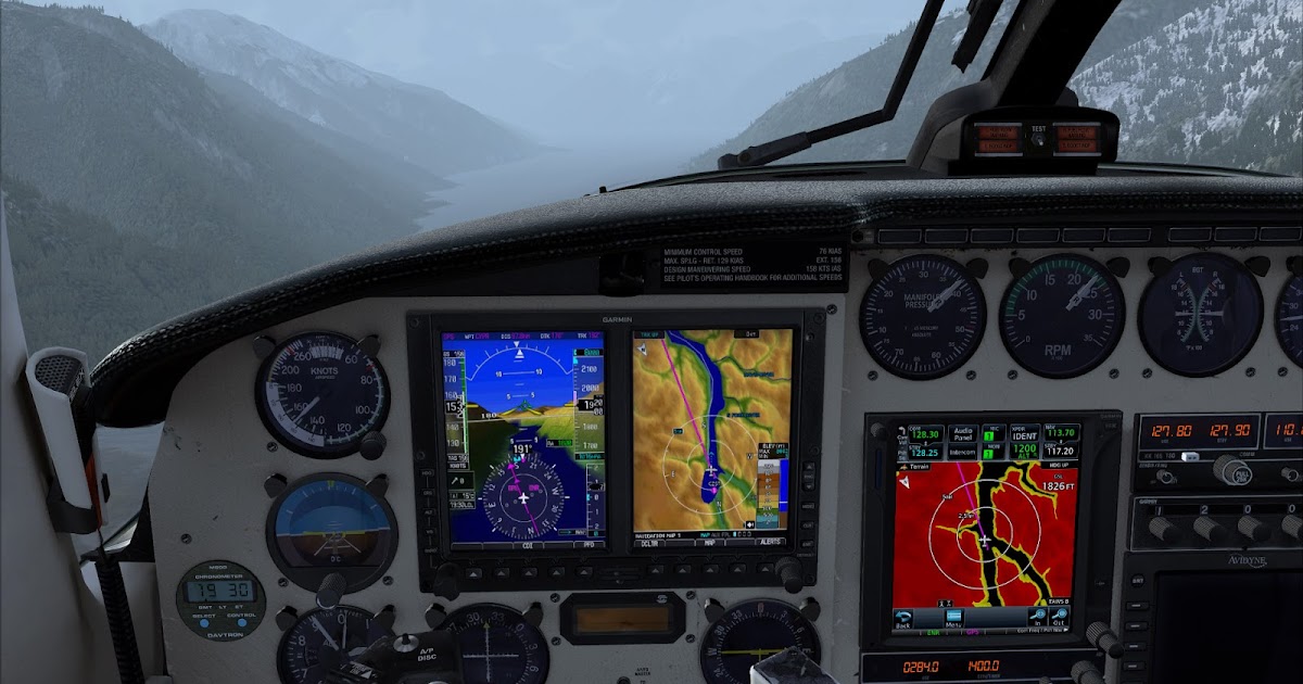 FlySim&Real Garmin 500/600 per Prepar3d v3, v4, Microsoft Flight