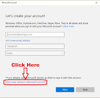 how to make a local user account windows 10