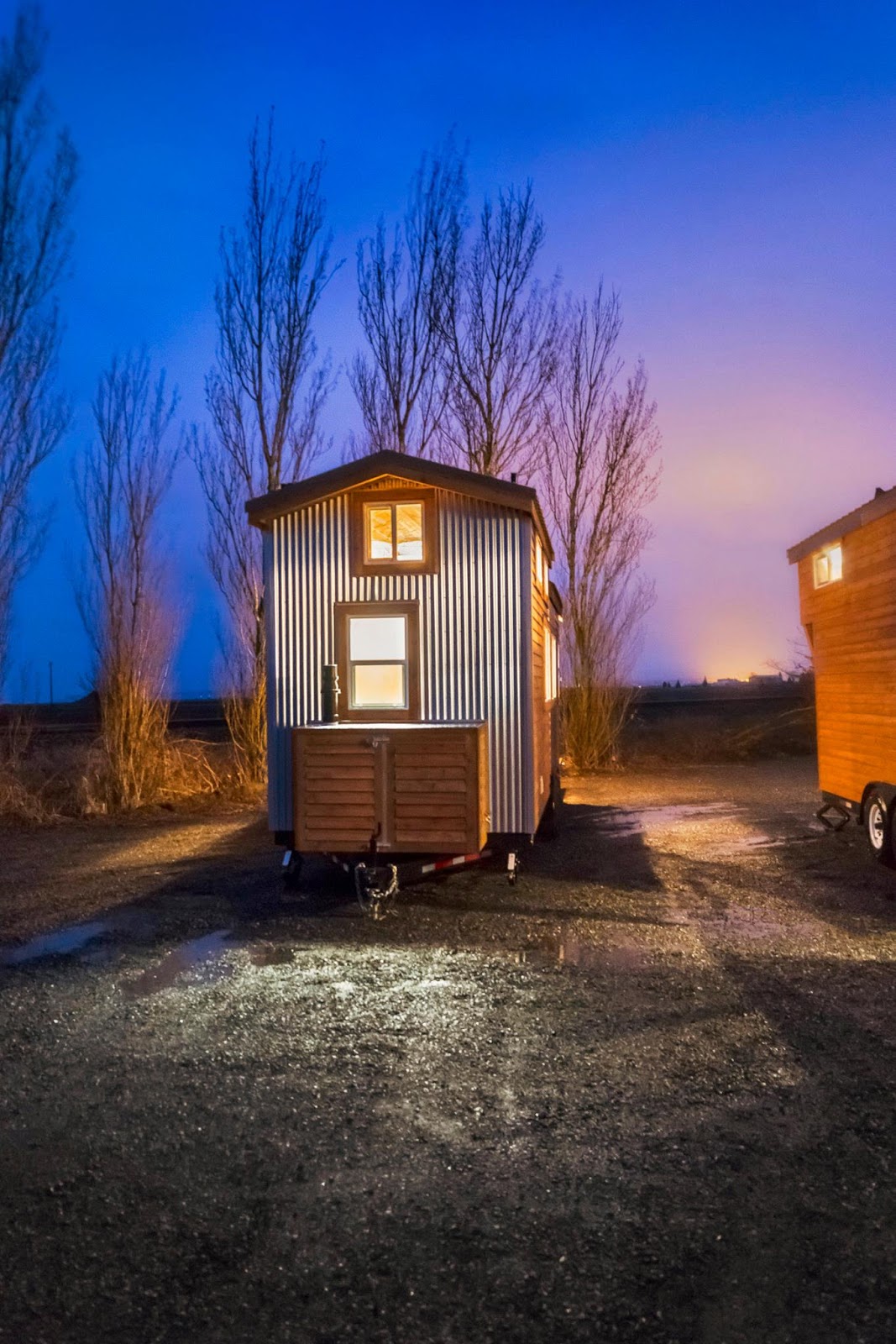 TINY HOUSE TOWN Napa Edition W/ Metal Accents