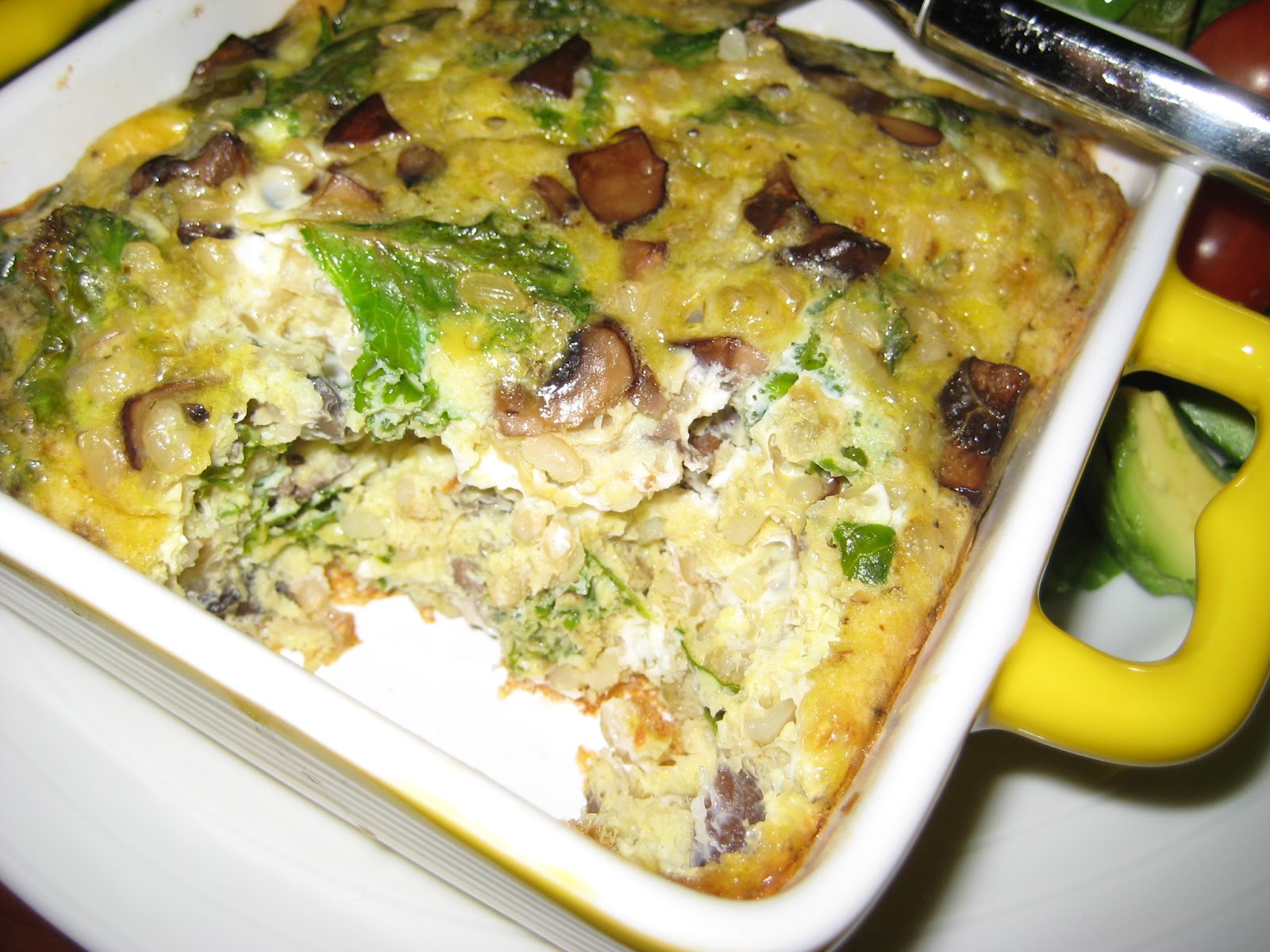 Cammy's Kitchen Baked Eggs and Rice