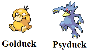 psyduck+golduck