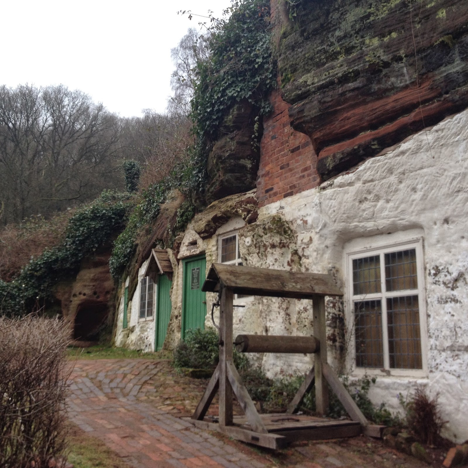 Ispyhistory: Kinver Rock Houses: The Inspiration for Tolkien's Shire ...