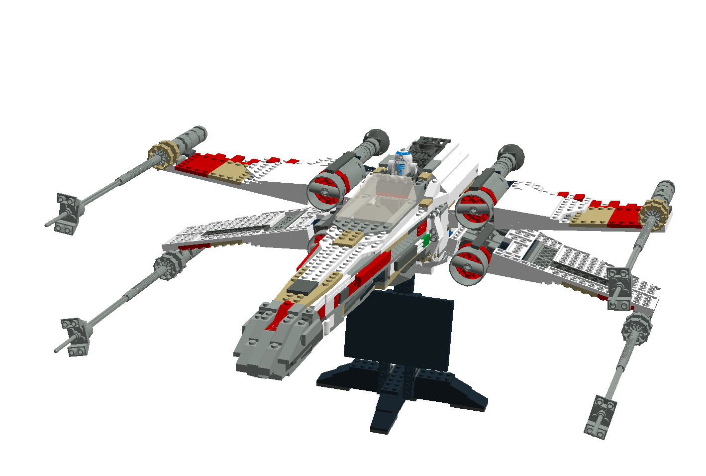 SENSIBLE DATA: The LEGO Arwing - Part 1