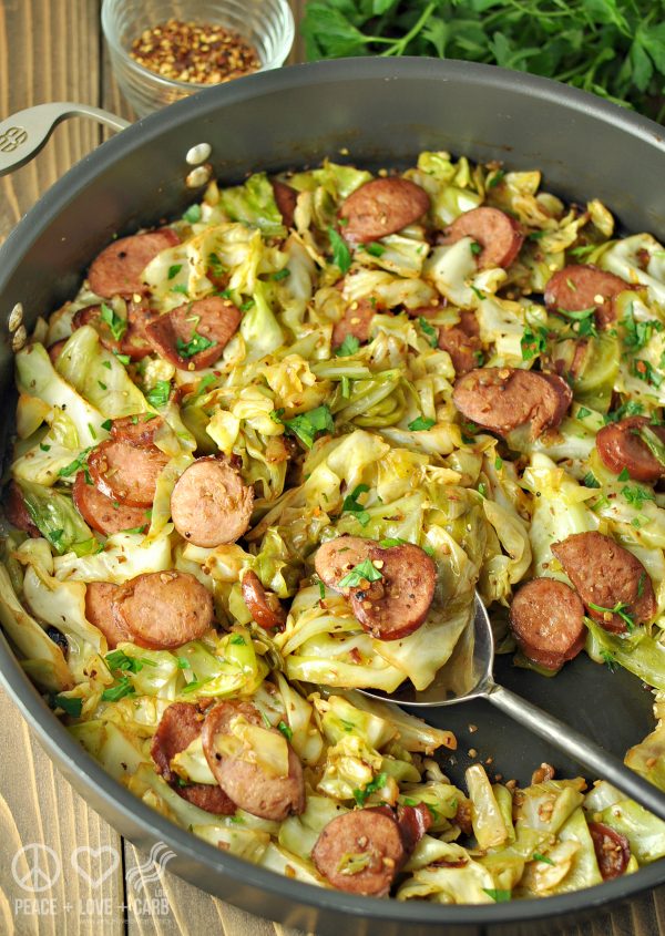 LOW CARB FRIED CABBAGE WITH KIELBASA RECIPE LOW CARB FRIED CABBAGE WITH KIELBASA RECIPE