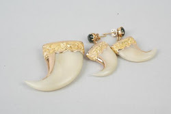 tiger gold nails jewellery