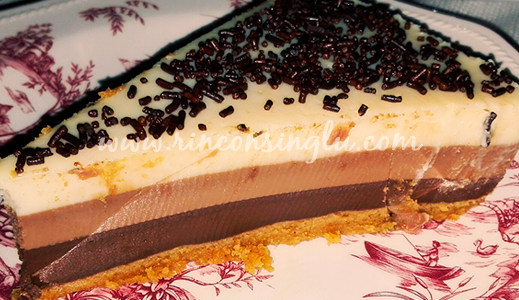 Tarta de tres chocolates tarta de tres chocolates sin gluten