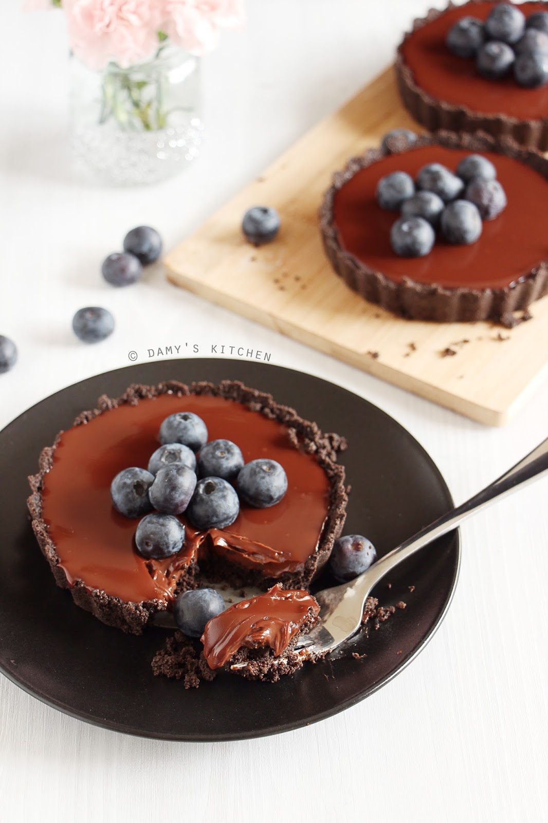 Kakaolu Portakal Kremalı Tartolet Kakaolu Portakal Kremalı Tartolet