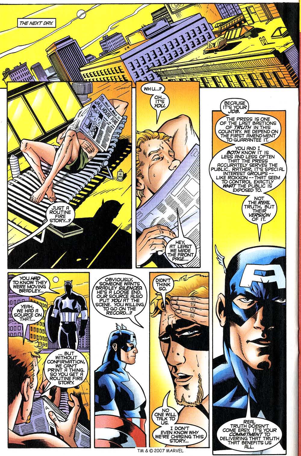 Read online Captain America (1998) comic -  Issue # Annual 1999 - 30