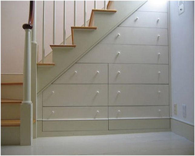 DRAWERS UNDER THE STAIR MAXIMIZE THE SPACE BEAUTIFUL STAIRS