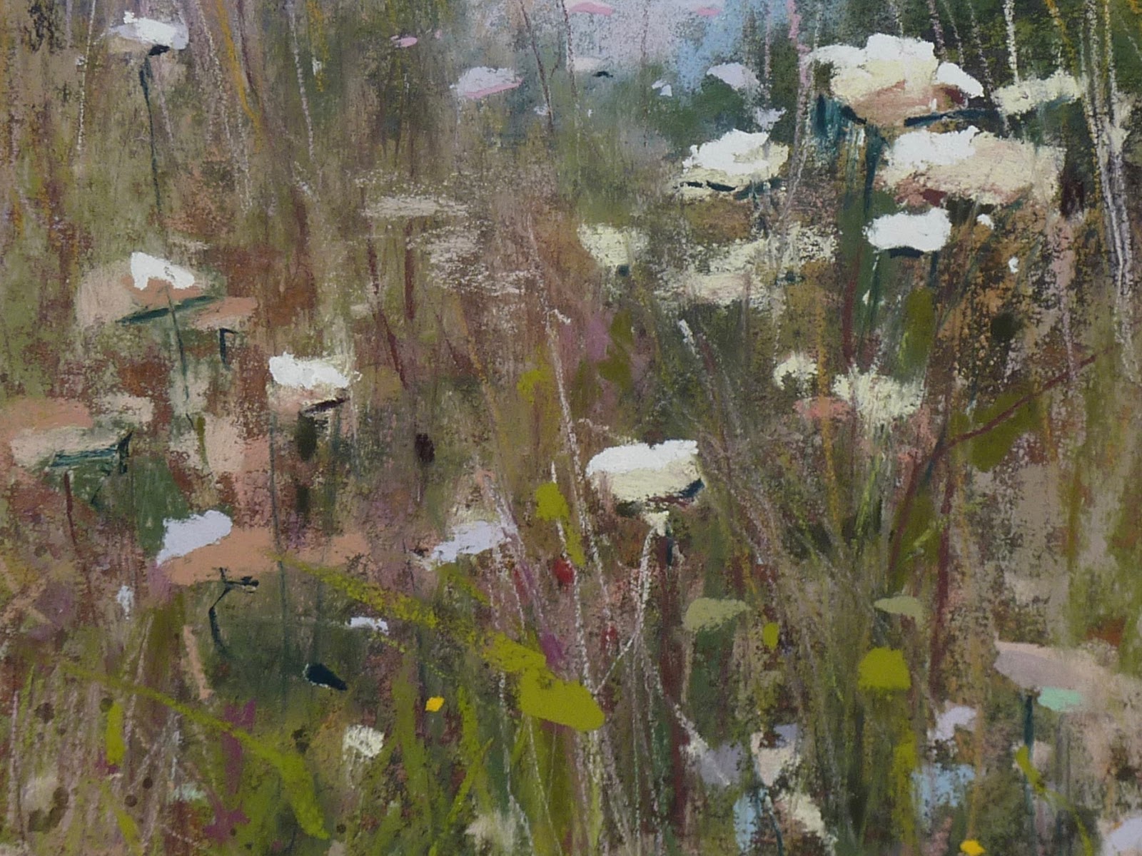 Painting My World An Amazing Trick with Workable Fixative