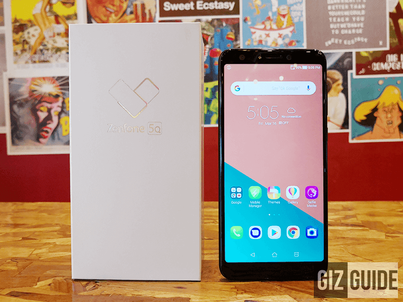ASUS ZenFone 5Q Unboxing and First Impressions