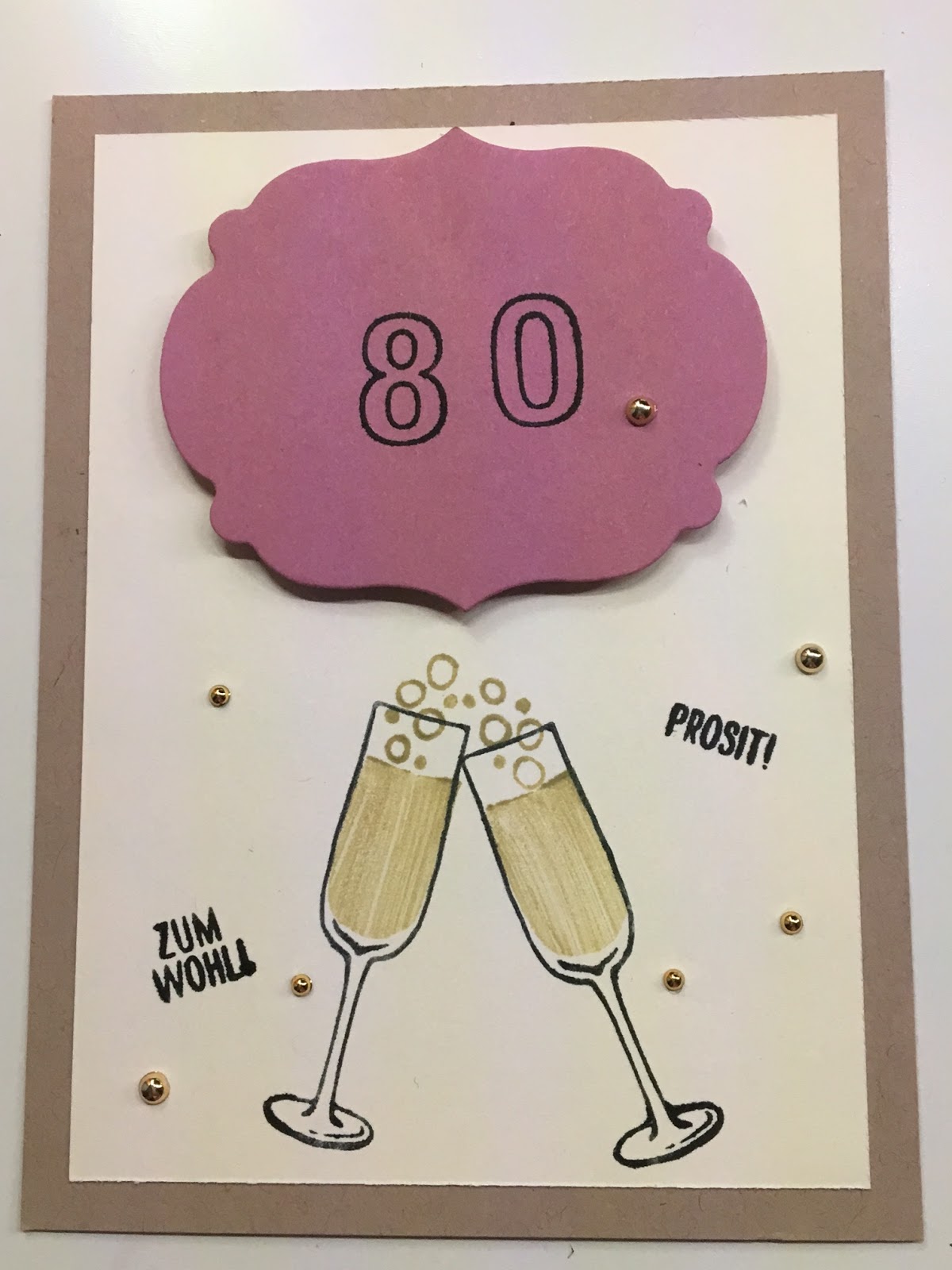 {Kuchenjunkie} 80. Geburtstag