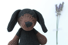 dachshund; teckel; amigurumi; dog; crochet; toft; edwards menagerie