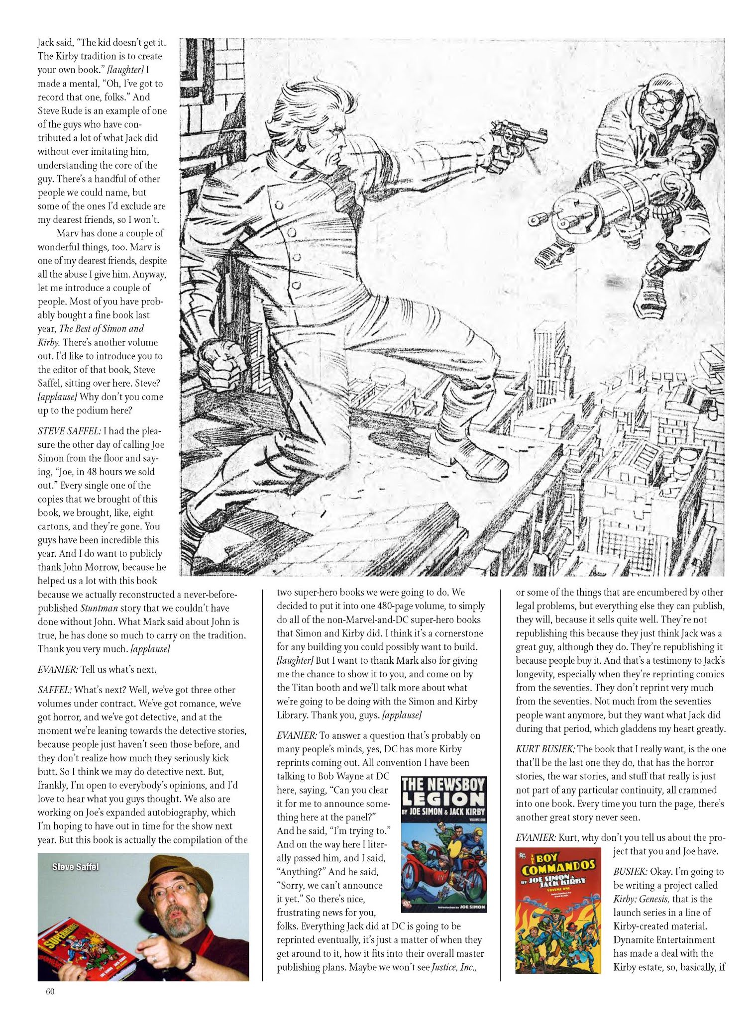 Read online The Jack Kirby Collector comic -  Issue #56 - 58