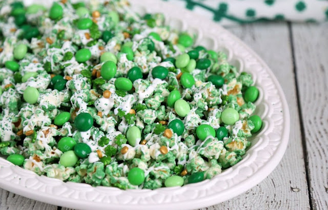 Leprechaun Popcorn #dessert #stpatrickday