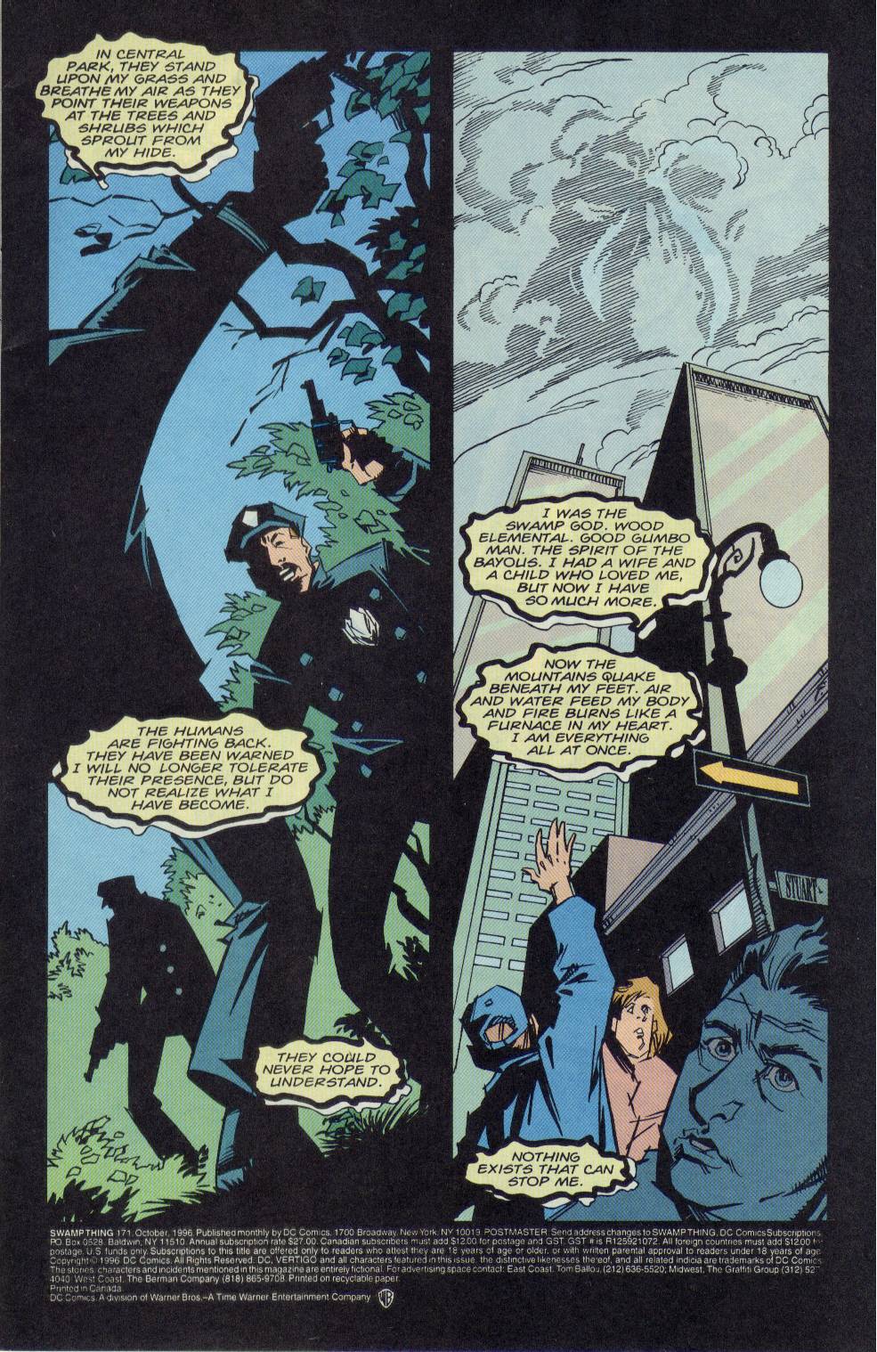 Swamp Thing (1982) #171 #179 - English 2