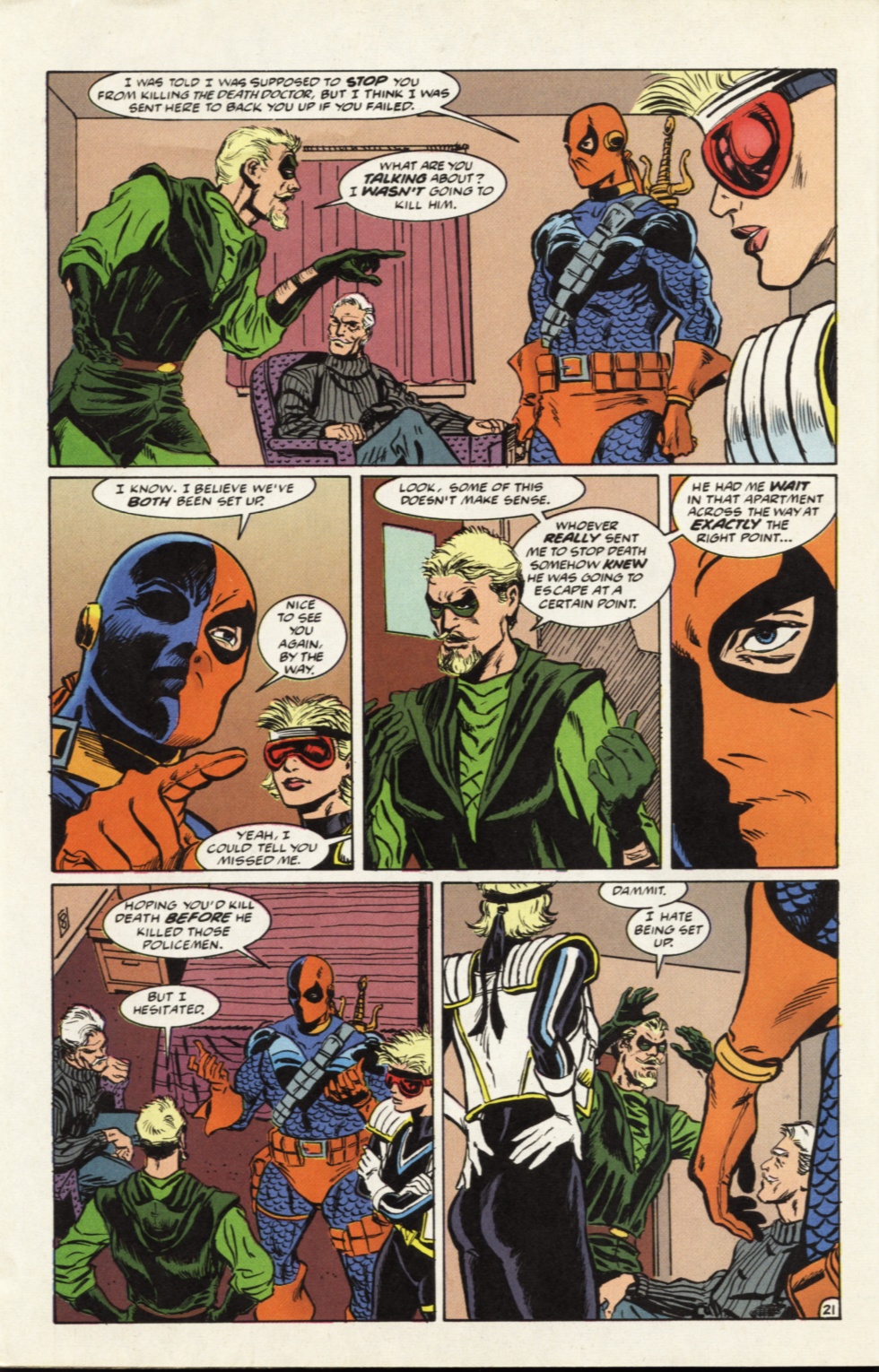 Read online Deathstroke (1991) comic -  Issue #39 - 22