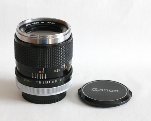 Il sistema fotografico Canon FD: I migliori obiettivi Canon FD
