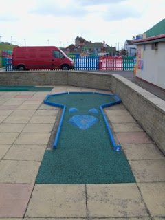 Crazy Golf course in Mablethorpe, Lincolnshire