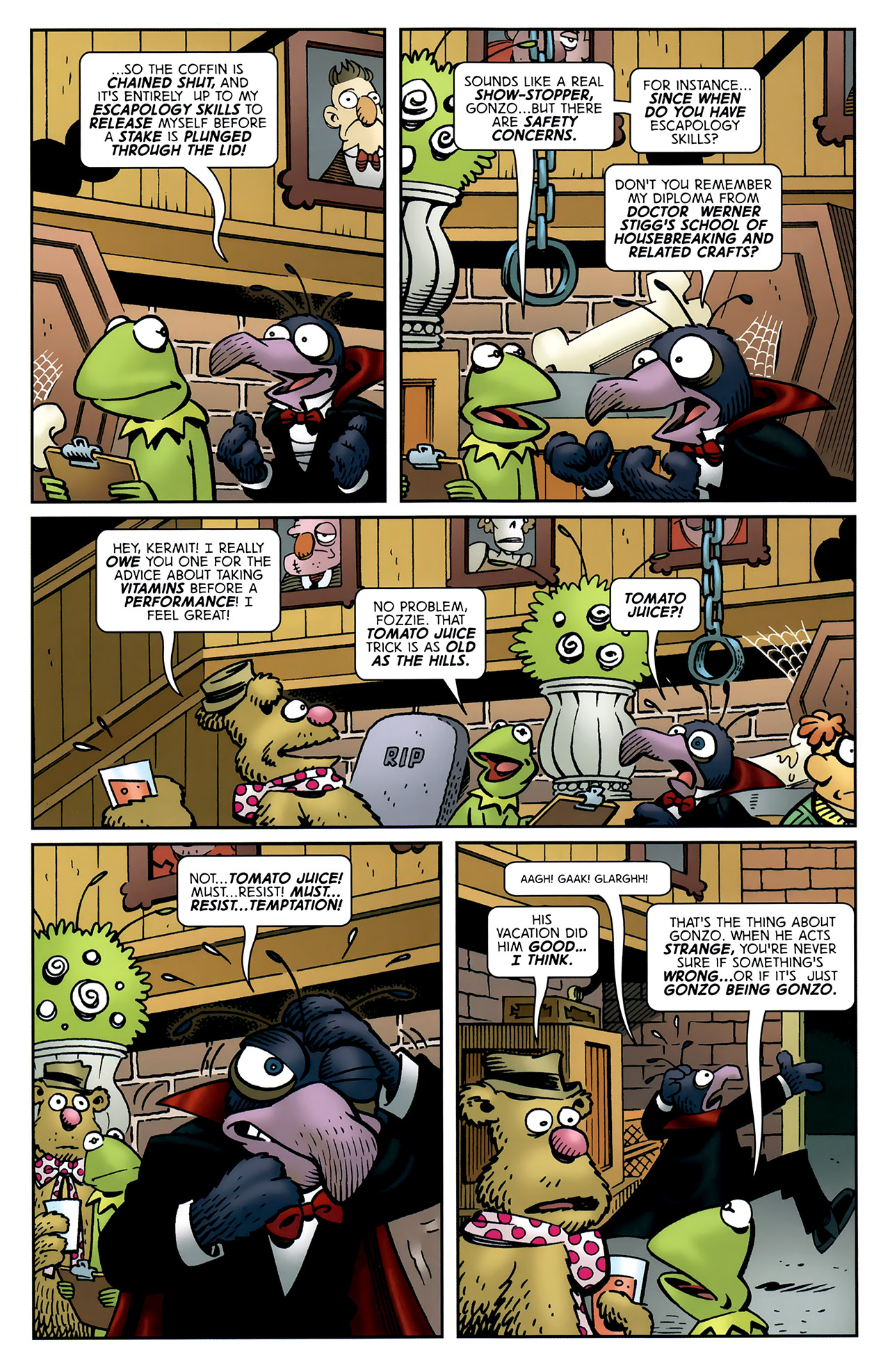 Read online The Muppet Show: The Comic Book comic -  Issue #8 - 6