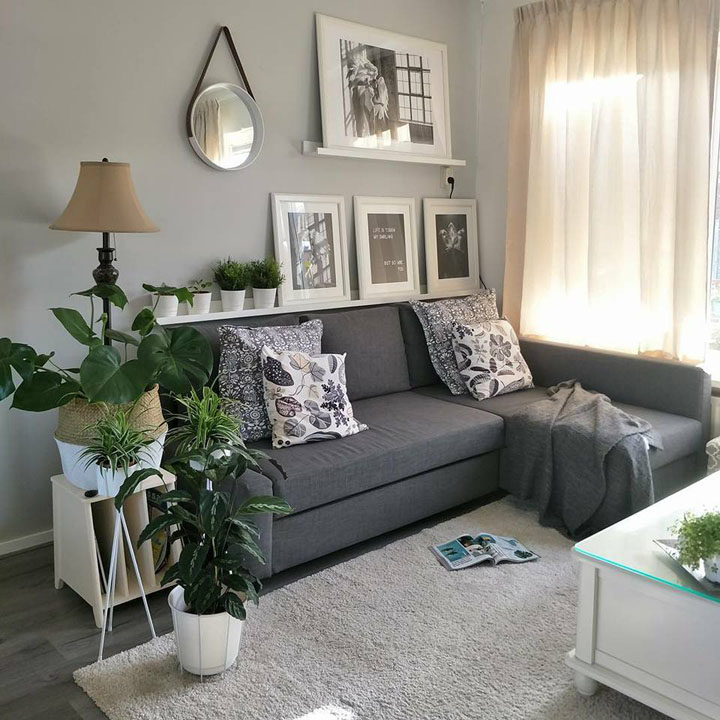Tips Simple Gantung Poster/Hiasan Dinding Belakang Sofa Ruang Tamu 
