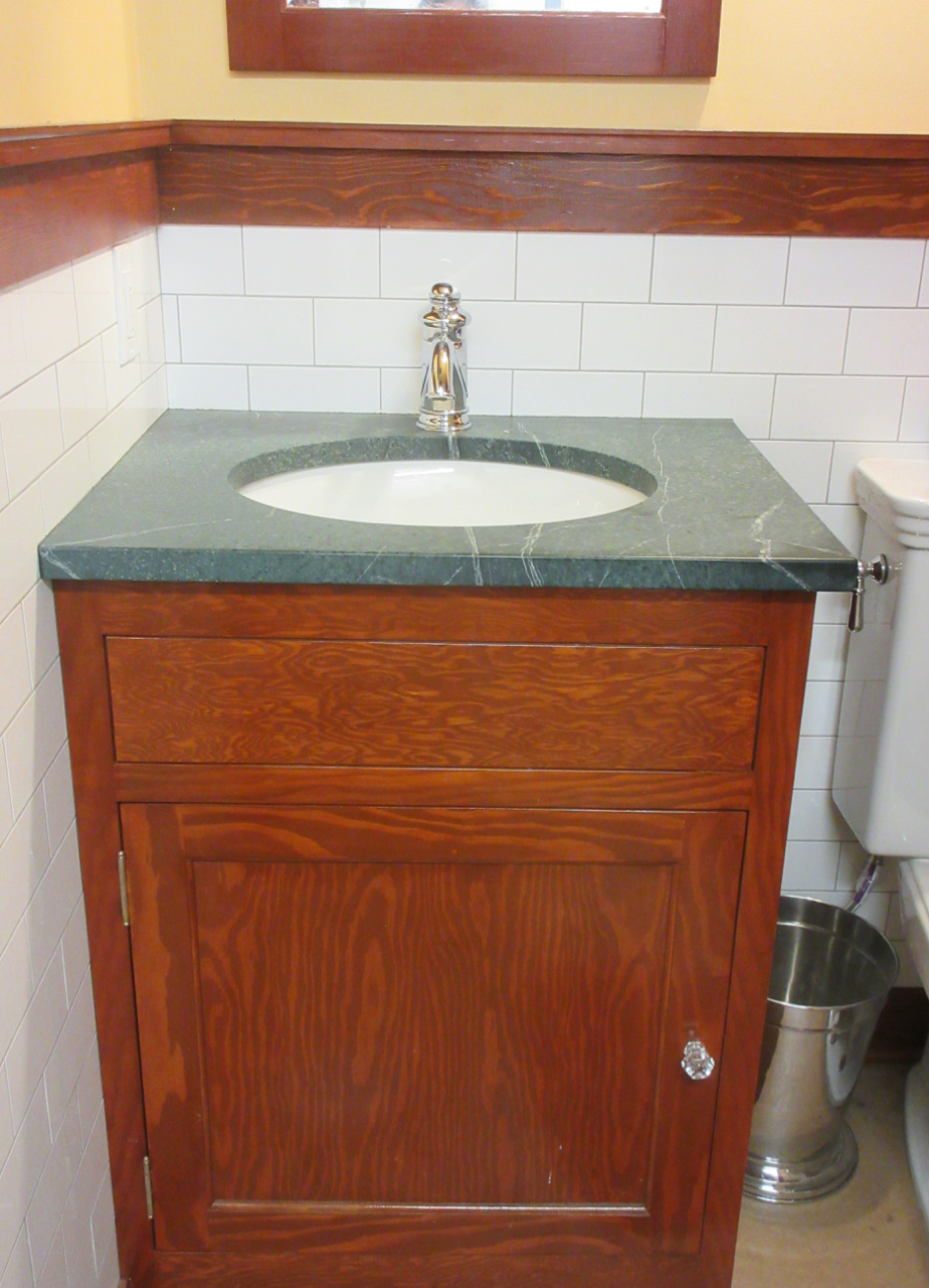 Laurelhurst Craftsman Bungalow Finally, Basement Faucet