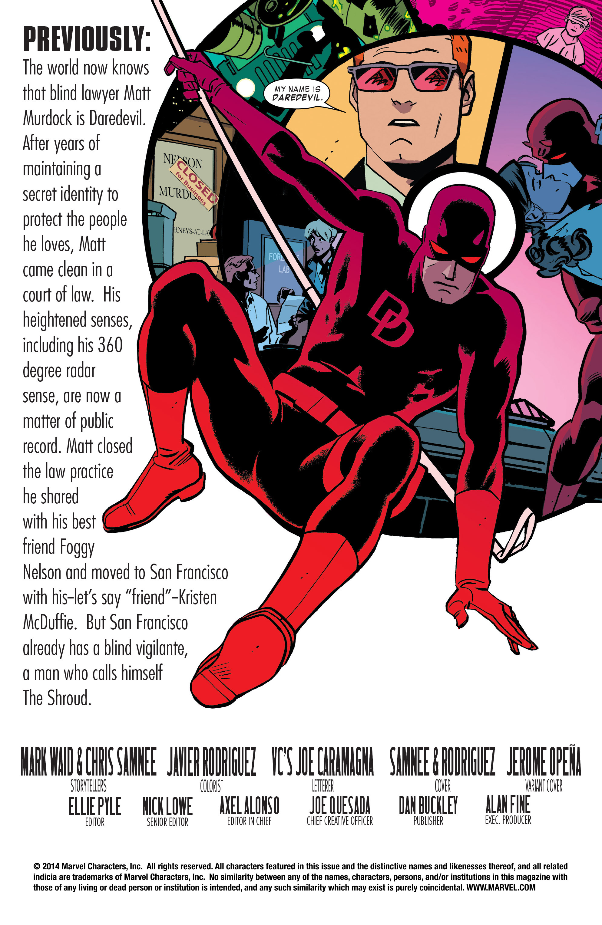 Read online Daredevil (2014) comic -  Issue #3 - 2