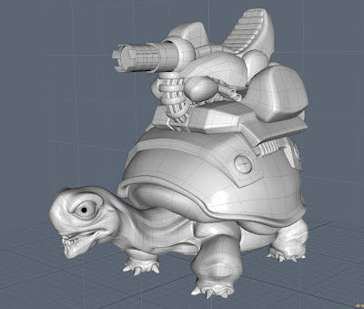 Stinkin Cool War Turtle