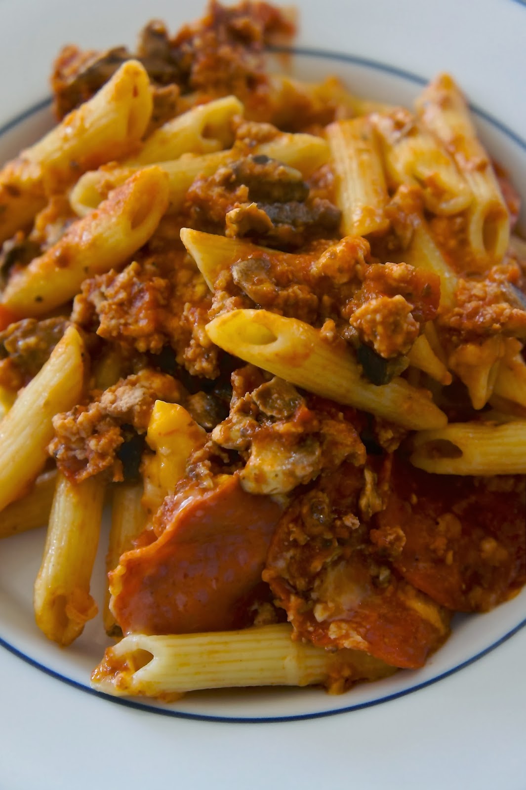 Savory Sweet and Satisfying: Cheese Ground Turkey and Pepperoni Casserole