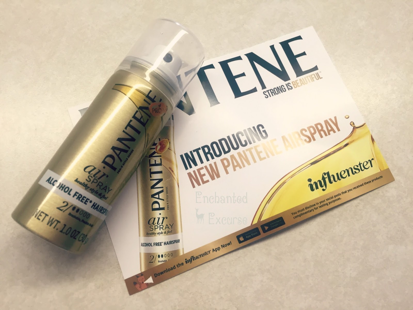 Enchanted Excurse Airspray Hairspray?