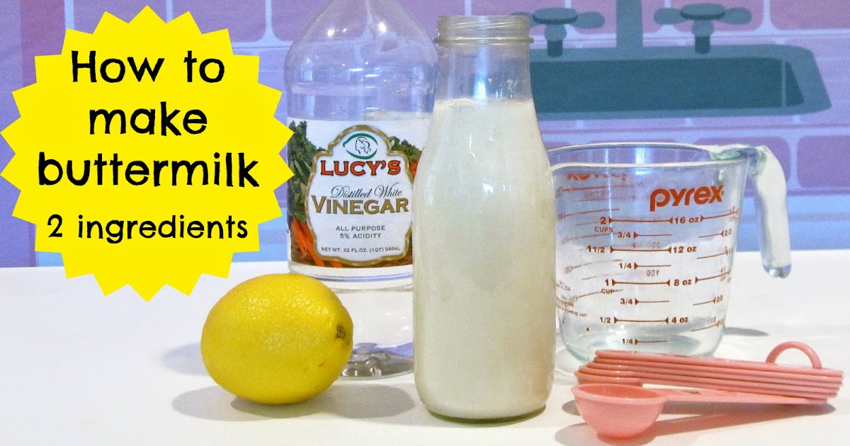 {VIDEO} How To Make Homemade Buttermilk Substitute Baking 101 Quick