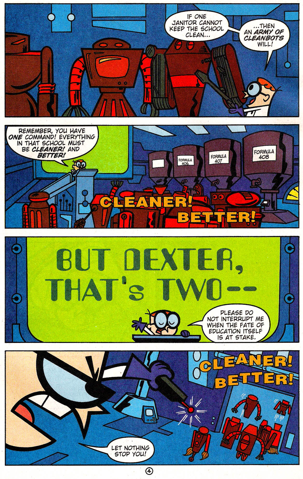 Read online Dexter's Laboratory comic -  Issue #23 - 25