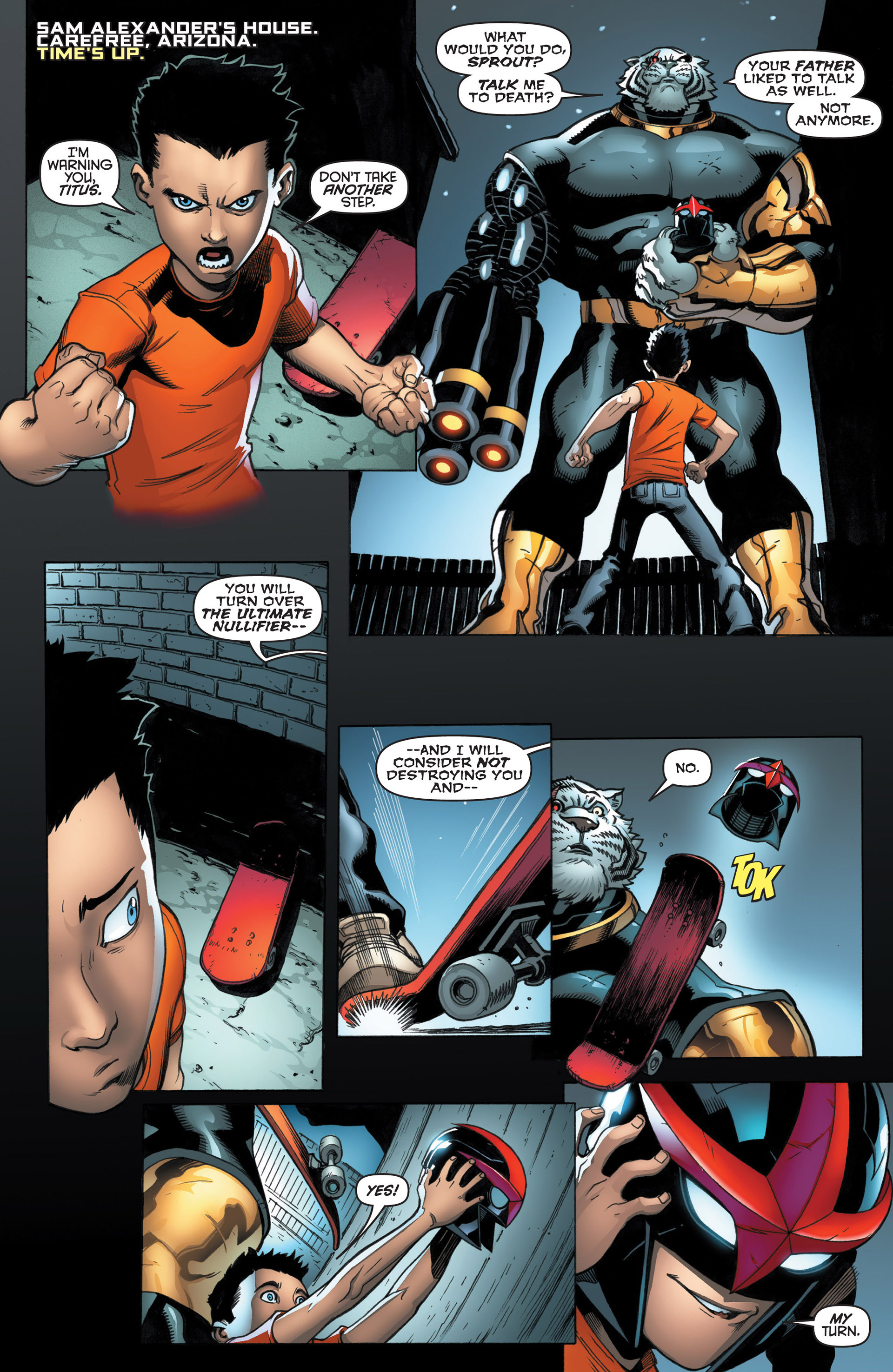 Read online Nova (2013) comic -  Issue #5 - 4