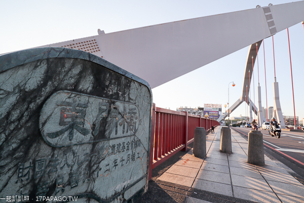 台中東區東門橋|和南方澳大橋結構相似的拱橋|紀念桃芝風災重建