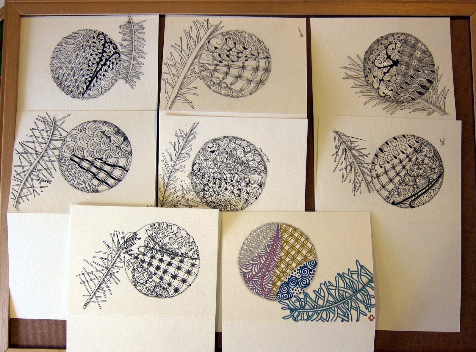 What to bring on vacation: travel light with your Zentangle