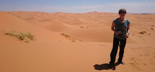 En buggy por las dunas de Erg Chebbi.