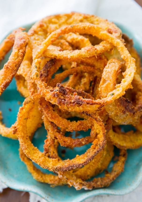 Oven Baked Onion Rings 101Recipes